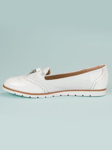 BIAŁE MOKASYNY Rozmiar - 42 na Arena.pl