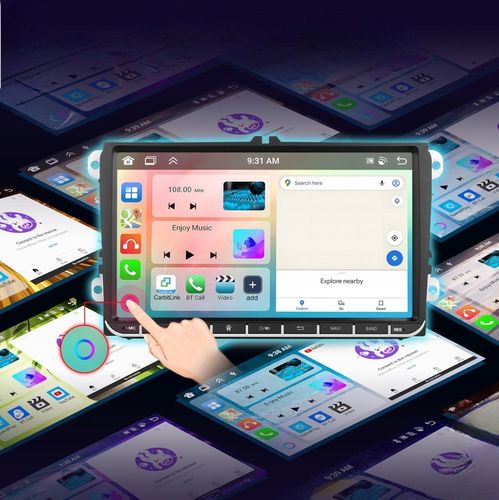 RADIO 9'' 4GB/64GB ANDROID 15 GOLF V VI PASSAT B6 B7 SEAT SKODA na Arena.pl