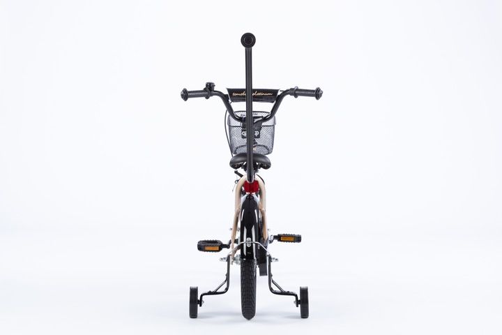 rower rowerek TOMABIKE 14 cali koszyk 2x V-BREAK prowadnik zdjęcie 14