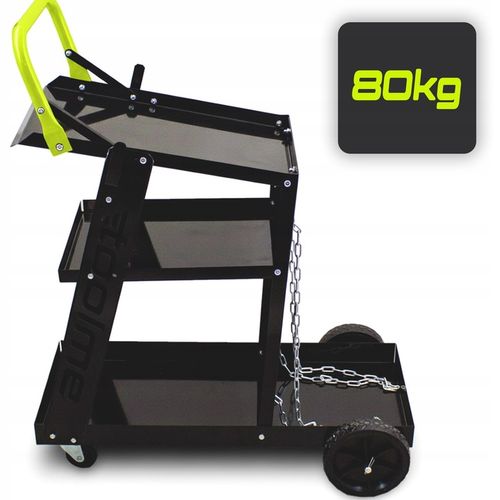 WÓZEK SPAWALNICZY DO SPAWAREK z półką na butle na kółkach TOOLME TM210 na Arena.pl