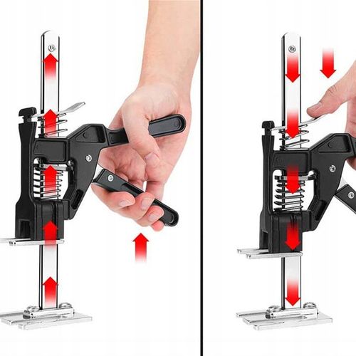 PODNOŚNIK RĘCZNY PŁYTEK PŁYT GIPSOWYCH DRZWI OKIEN SZYB MEBLI 120kg na Arena.pl