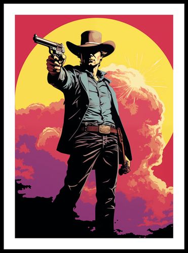 Plakat 42x59,4cm Strzelec z Epoki na Arena.pl