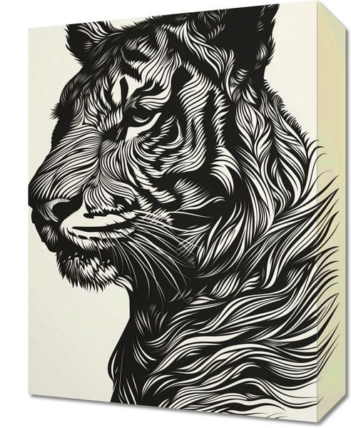 Obraz 30x40cm Tygrysi Gwizd zdjęcie 1