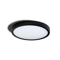Minimalistyczny plafon pokojowy Malta LED 18W czarny