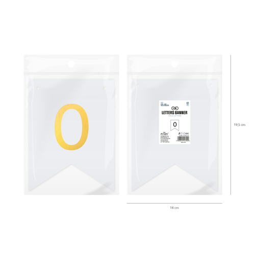 Baner DIY 16 cm - cyfra 0 na Arena.pl