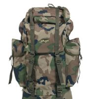 Plecak wojskowy taktyczny Mil-Tec woodland, model bundeswehry 65L BW