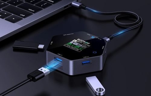 Blitzwolf BW-TH16 Stacja Dokująca HUB 8w1 USB-C PD 100W HDMI 4K Chłodzenie na Arena.pl