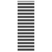 Roleta zebra, czarna, szerokość tkaniny 70,9 cm, poliester