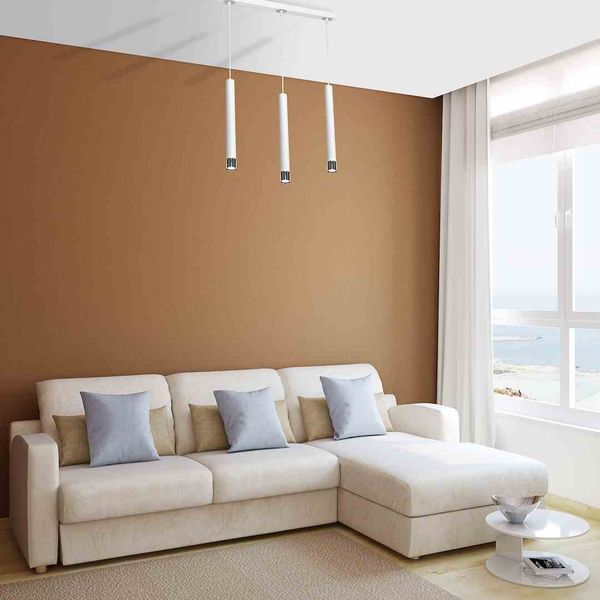 LAMPA WISZĄCA DANI WHITE/CHROME 3XGU10 zdjęcie 7