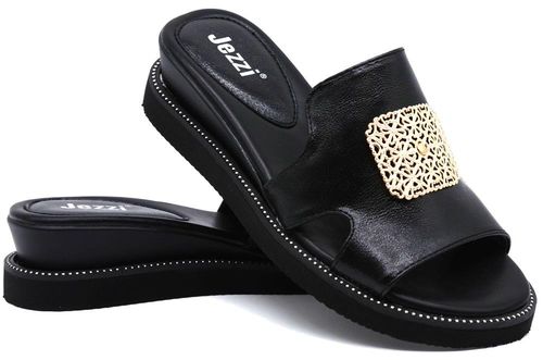 Klapki damskie JEZZI RMR2267-9 - czarne 40 na Arena.pl