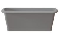 Skrzynka balkonowa ESPANA SET ISE400P | Szary kamienny, Kształt Prostokątny, Wymiary 18x39x14 cm, Kolor Szary kamienny, Prosperplast