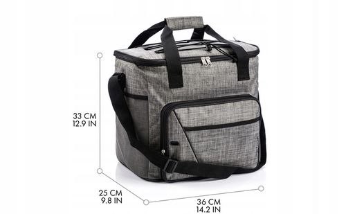 Torba termiczna termoizolacyjna plażowa piknik przenośna Meteor Frosty 30 l na Arena.pl