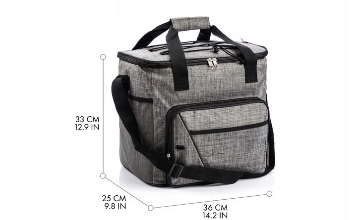 Torba termiczna termoizolacyjna plażowa piknik przenośna Meteor Frosty 30 l zdjęcie 6