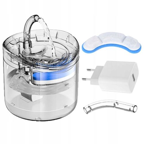 POIDŁO DLA ZWIERZĄT AUTOMATYCZNE DLA PSÓW KOTÓW 1800ML FONTANNA WODNA na Arena.pl