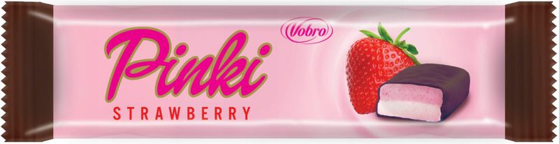 VOBRO BATON PINKI STRAWBERRY 43G zdjęcie 1