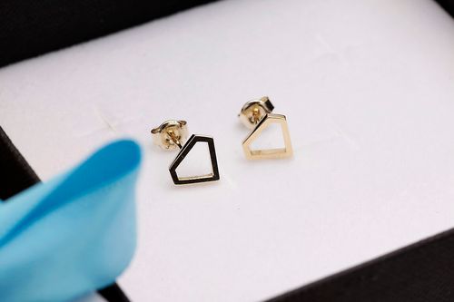 Złote kolczyki Staviori na Arena.pl