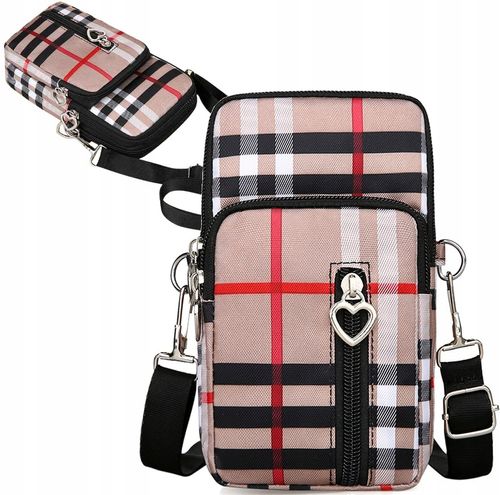 Listonoszka Torebka Na Telefon Miejska Etui Krata na Arena.pl