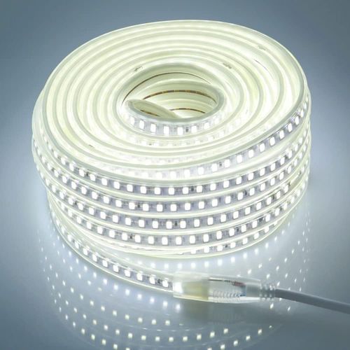 UŻYWANE Taśma LED PCNING 230V 15m SMD 5730 120 LED/m IP67 zimna biel 6000K na Arena.pl