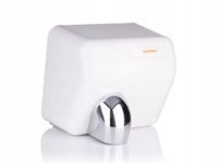 Elektryczna suszarka do rąk wydajna obrotowa dysza BarrelFlow 2500W biała