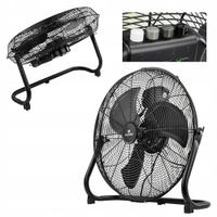 Wentylator PODŁOGOWY biurowy WIATRAK 125W REGULACJA kąta nawiewu 50cm