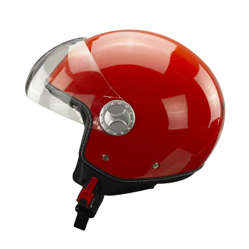 Kask na skuter motocyklowy otwarty BB 592 L czerwony na Arena.pl