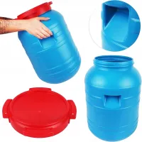 BECZKA PLASTIKOWA 30 L ZAKRĘTKA ATEST POJEMNIK ZBIORNIK NA WODĘ