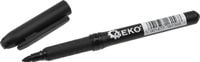 Geko Marker Permanentny Budowlany Czarny Drewno Metal Beton G29020