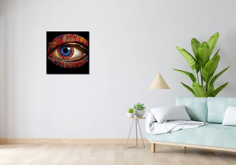 Plakat 60x60cm W Oku Obserwatora zdjęcie 4