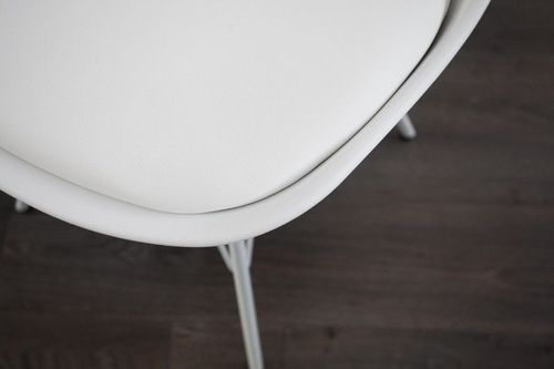 Krzesło HUGO białe, podstawa biała na Arena.pl