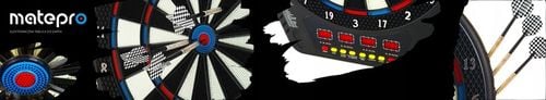 Matepro DUŻY ELEGANCKI ZESTAW RZUTKI LOTKI DART SOFT TIPS ALUMINIUM na Arena.pl