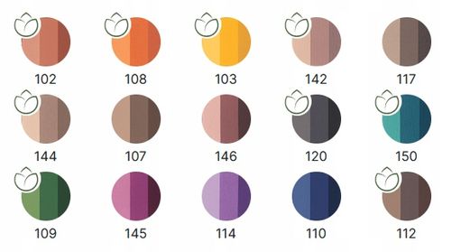 Cień do powiek FREEDOM SYSTEM RAINBOW MATTE NF 144 INGLOT na Arena.pl