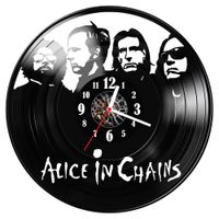 Zegar ścienny z płyty winylowej Alice in Chains 1377.14