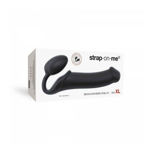 Dildo Strap-on-me Semi-Realistic Czarny XL na Arena.pl