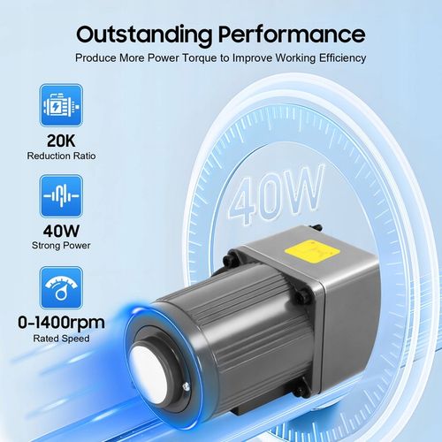 Silnik regulacji prędkości 40W 20K + regulator prędkości - 220V na Arena.pl