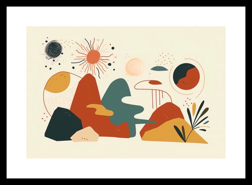 Plakat 30x20cm Kosmos Barw na Arena.pl