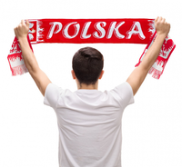 szalik kibica POLSKA 130cm | SKPOL-YH
