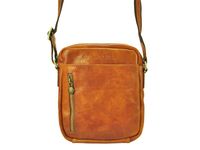 Skórzana miejska saszetka przez ramię Gregorio