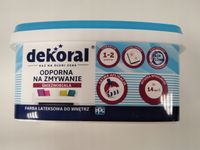 Farba olejno-ftalowa ścienna Dekoral 1 l