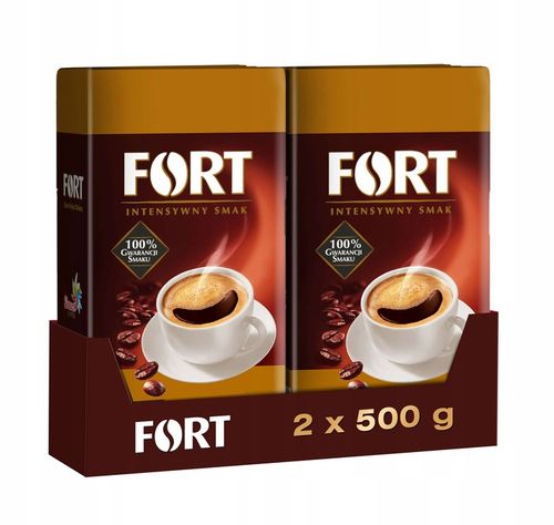 Kawa mielona FORT 2x500g na Arena.pl
