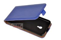 Etui kabura Flexi do alcatel Pixi 4 5.0 5045 niebieski
