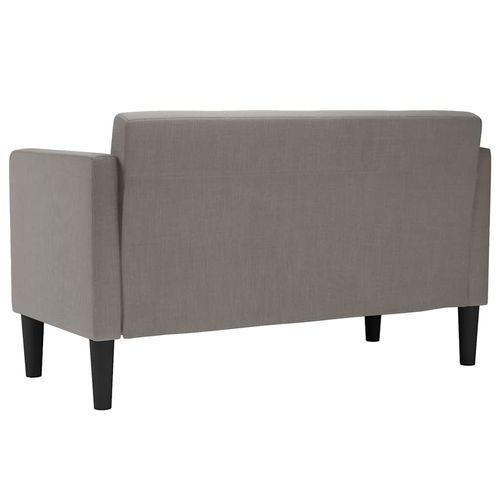 Sofa dwuosobowa Taupe 111 cm Tkanina na Arena.pl