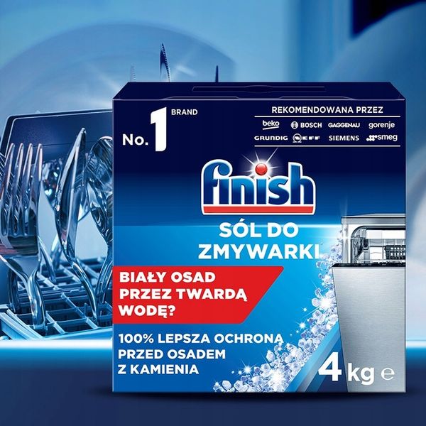 Finish Sól ochronna do zmywarki 4 kg zdjęcie 2