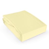 Ochraniacz 140x200 prześcieradło ochronne na materac z gumką krem 2w1