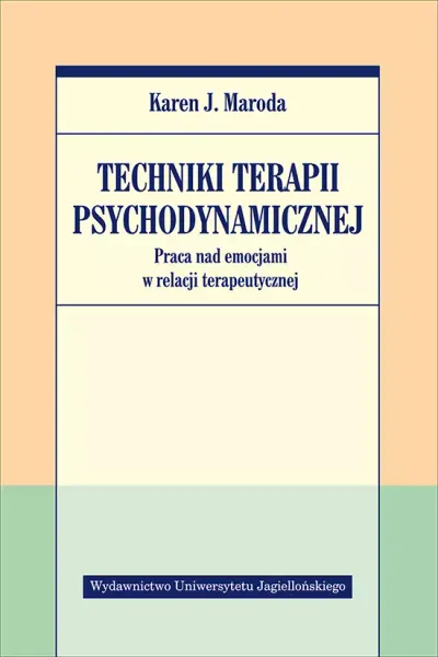 Techniki terapii psychodynamicznej zdjęcie 1