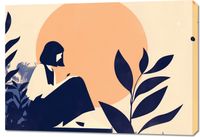 Obraz 100x70cm Kontemplacja