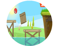 Opłatek na tort Red Ball