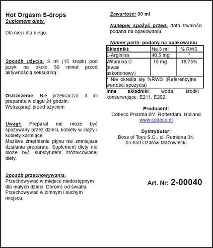 supl.diety hot orgasm erotic drops na Arena.pl