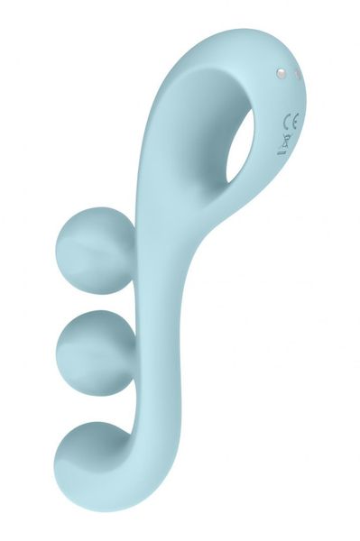potrójny wibrator tri ball 2 light blue satisfyer zdjęcie 4