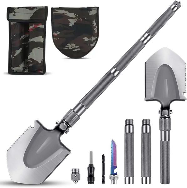 Multifunkcyjna saperka SURVIVAL niezbędnik 16W1 SOLIDNA zdjęcie 1