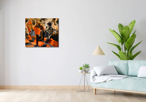 Obraz 70x60cm Przestrzeń Do Dialogu na Arena.pl